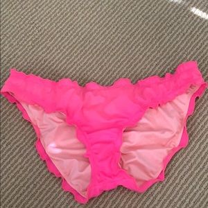Pink bikini bottoms